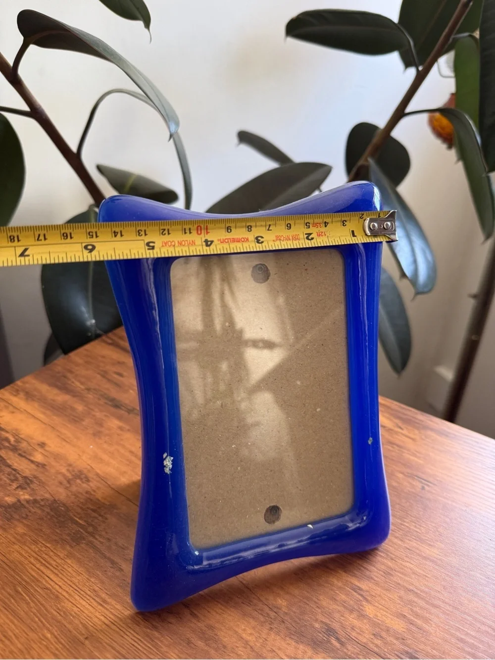 Cobalt Blue Curved Photo Frame
